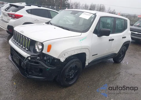 2017 Jeep Renegade Sport 4X4 from USA, damaged, VIN ZACCJBAB6HPG25966
